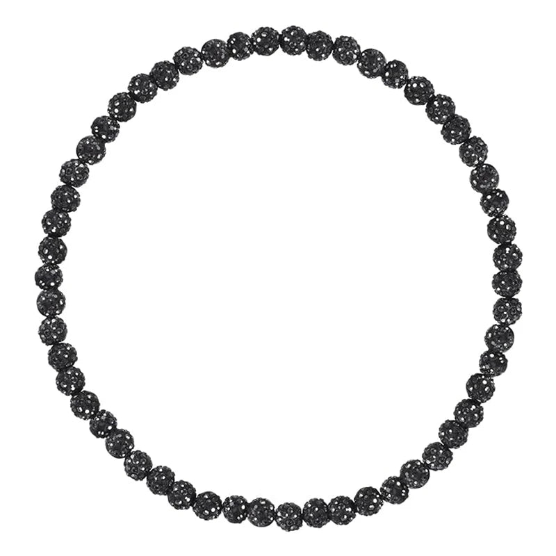 Crystal Beaded Necklace for Men and Women – Bold, Shimmering Statement Jewelry