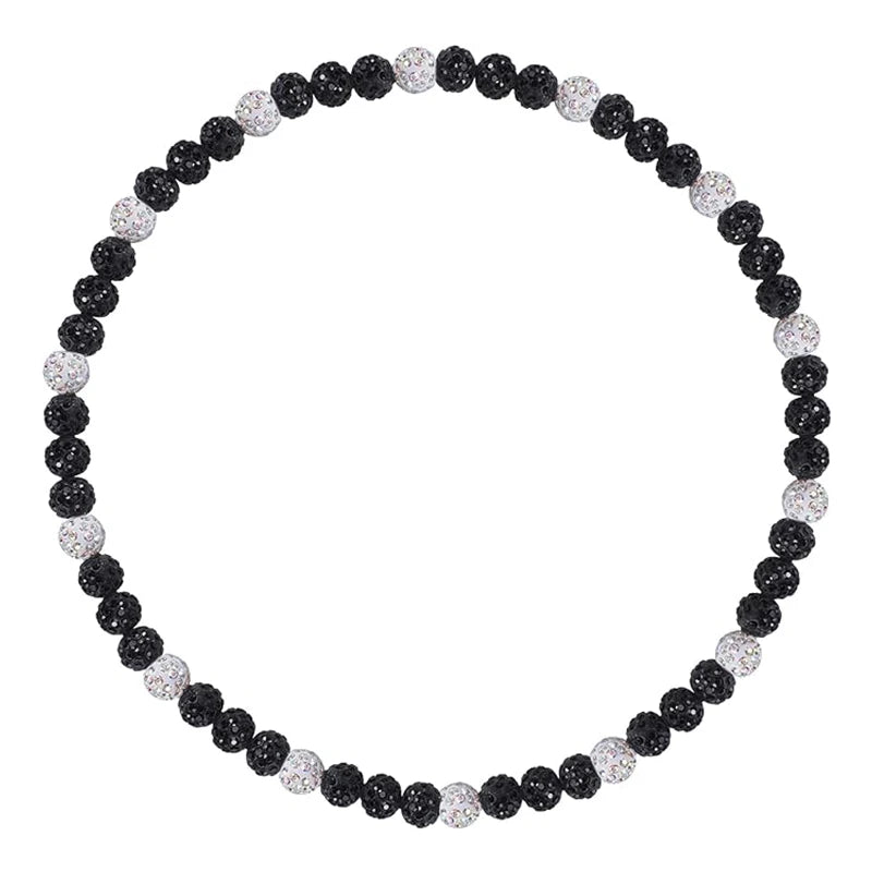 Crystal Beaded Necklace for Men and Women – Bold, Shimmering Statement Jewelry